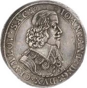 1 Thaler - Johann Anton obverse image