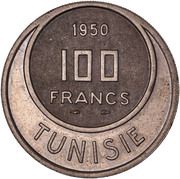 100 Francs - Muhammad VIII Essai reverse image