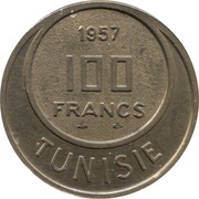 100 Francs - Muhammad VIII reverse image