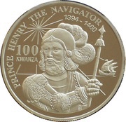 100 Kwanzas Prince Henry reverse image