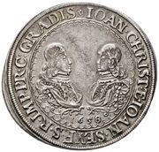 1¼ Thaler - Johann Christian and Johann Seyfried obverse image