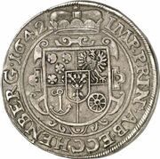 2 Thalers - Johann Anton, Bohemia, 1642-1644 reverse image