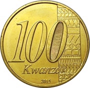 100 Kwanzas Independence reverse image