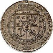 3 Thalers - Johann Anton, Bohemia, 1644 reverse image