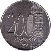 200 Kwanzas Peace and National Reconciliation reverse image