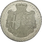 1 Thaler - Franz Joseph Maximillian, Bohemia, 1794 reverse image