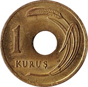 1 Kuruş reverse image