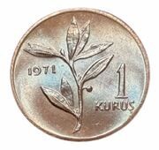 1 Kuruş reverse image