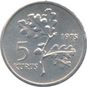 5 Kuruş FAO reverse image