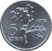5 Kuruş reverse image