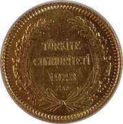 50 Kuruş Gold Bullion Coinage obverse image