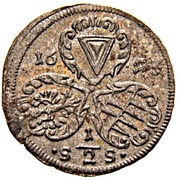 ½ Kreuzer - Charles II of Liechtenstein-Kastelkorn obverse image