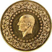 100 Kuruş Kemal Atatürk obverse image
