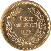 250 Kuruş Gold Bullion Coinage obverse image