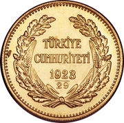 500 Kuruş Gold Bullion Coinage obverse image