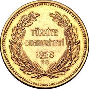 500 Kuruş Gold Bullion Coinage obverse image