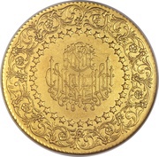 500 Kuruş Gold Bullion Coinage, Turkey, 1943-1948 reverse image