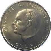10 Lira 27 May 1960 Revolution obverse image