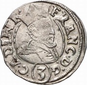 3 Kreuzers - Franz von Dietrichstein obverse image