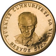 500 Lira Republic obverse image