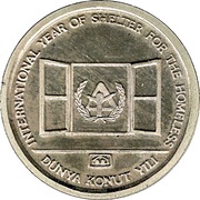 1000 Lira IYSH reverse image