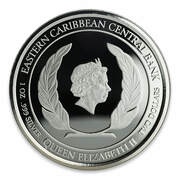 2 Dollars - Elizabeth II Rum Runner; Colourised obverse image