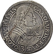 3 Kreuzers - Charles II of Liechtenstein-Kastelkorn obverse image