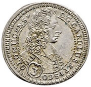 3 Kreuzers - Charles III Joseph of Lorraine obverse image