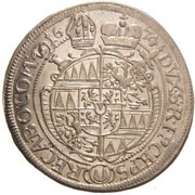 6 Kreuzers - Charles II of Liechtenstein-Kastelkorn, Bohemia, 1673-1693 reverse image