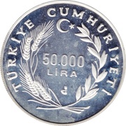 50 000 Lira Rossini obverse image