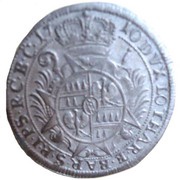 6 Kreuzers - Charles III Joseph of Lorraine, Bohemia, 1706-1711 reverse image