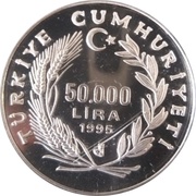 50 000 Lira Grand National Assembly of Türkiye obverse image