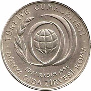 50 000 Lira FAO - World Food Summit obverse image