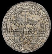 6 Kreuzers - Wolfgang von Schrattenbach, Bohemia, 1712-1713 reverse image