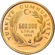 500 000 Lira Grand National Assembly of Türkiye obverse image