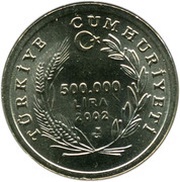 500 000 Lira FAO obverse image
