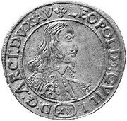 15 Kreuzers - Leopold Wilhelm von Österreich obverse image