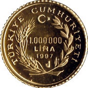 1 000 000 Lira Ancient Lydian stater obverse image