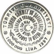 1 000 000 Lira Mehmed Akif Ersoy obverse image