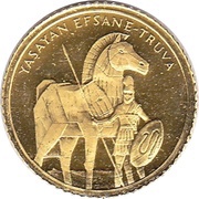 7 500 000 Lira Trojan Horse, Turkey, 1999 reverse image