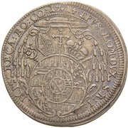 15 Kreuzers - Wolfgang von Schrattenbach, Bohemia, 1712-1716 reverse image