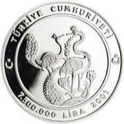 7 500 000 Lira Iznik Ceramics obverse image