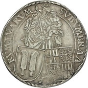 ½ Thaler - Franz von Dietrichstein, Bohemia, 1613-1636 reverse image