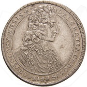 ½ Thaler - Charles III Joseph of Lorraine obverse image