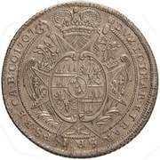 ½ Thaler - Charles III Joseph of Lorraine, Bohemia, 1703-1707 reverse image