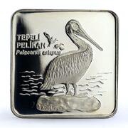 7 500 000 Lira Dalmatian pelican, Turkey, 2001 reverse image