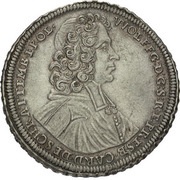½ Thaler - Wolfgang von Schrattenbach obverse image