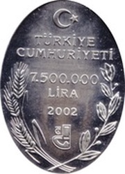 7 500 000 Lira Orchis anatolica obverse image