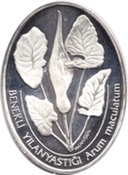 7 500 000 Lira Flowers - Lords and Ladies, Turkey, 2002 reverse image