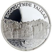 10 000 000 Lira Bosphorus skyline, Turkey, 2001 reverse image